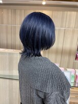 ラヴィエール(LAVIERE by R-EVOLUT)&nbsp;ネイビーブルー/ショートウルフ【柏・柏駅】