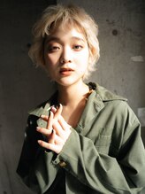 ユニ 四日市(uni) 小顔に見えるショートボブ×髪質改善パーマ