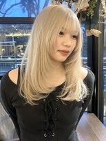 デコ(DECO) layer-cut　white blond