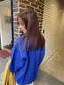 似合わせカット+髪質改善カラー￥18,700～
