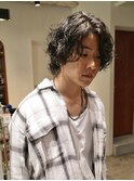 メンズスパイラルパーマ