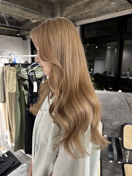 ネアー 新潟(NEER) くびれヘア/ヘアセット/ブリーチカラー／レイヤーカット/新潟駅