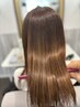 自然な輝きを宿す髪色設計コース【白髪ぼかし＋カット＋髪質改善トリート】