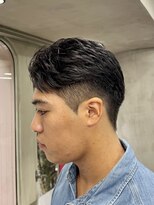 ニコ トウキョウ ロジック(nico TOKYO Logic)&nbsp;刈り上げアップバングスパイキーショートパーマスパイラルパーマ