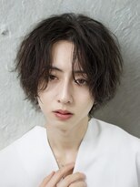 エデアンホンテン メンズサロン(EDEAN 本店 （旧：EDEAN 上通）)&nbsp;熊本メンズパーマ センターパート 波巻き ツイストスパイラル