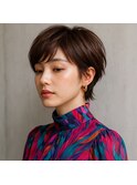 美フォルムショートレイヤー 20代 30代 40代 50代 60代髪質改善
