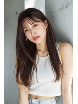 ロッソ ヘアアンドスパ 獨協大学前店(Rosso Hair&SPA)&nbsp;ナチュラルロング