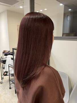 シャルヘアーデザイン(Shall hair design) レッドブラウン