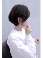 メモリーズ 水天宮前店(Memories)&nbsp;大人ショートボブ似合わせカット白髪ぼかし30代40代50代