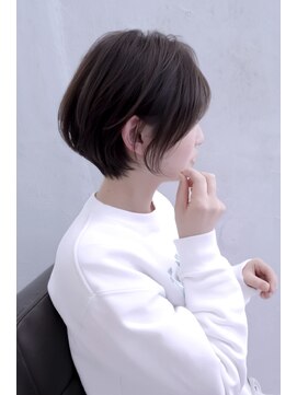 メモリーズ 水天宮前店(Memories) 大人ショートボブ似合わせカット白髪ぼかし30代40代50代