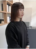 顔まわりレイヤー×オレンジカラー