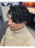 シャドウパーマ/フェザーパーマ/毛流れパーマ/ラルフカール