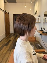 リノアプラス(Linoa+)&nbsp;大人女性のツヤショートボブ×縮毛矯正