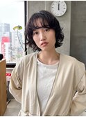 ボブパーマ、ウェーブパーマ、ゆったりパーマ、前髪パーマ
