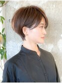 ショートヘア/ショートカット/ショートボブ/30代40代50代/表参道