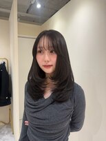 ザ シェノン ウメダ(THE CHAINON UMEDA) イメチェン/ピンクベージュ/アンブレラカラー/前髪/心斎橋