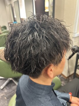 ヘアメイクアクト 都賀店 爽快・刈り上げツイストスパイラルパーマ