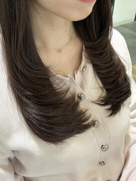 パプスドコワフュール 甲子園口店(Pap's de coiffeur) 西宮美容室/甲子園口美容室/パプス甲子園口/レイヤーカット