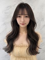 ロア 中目黒(loa)&nbsp;シールエクステ レイヤーカット ダークブラウン ゆる巻