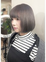 ニルバ(niLva) ブリーチダブルカラー透明感シルバーグレージュ
