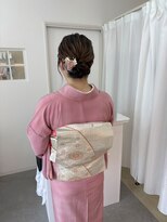 ヘアビジュー(hair bijou)&nbsp;お着物シニヨン