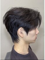 エイバヘア 新大久保(AVAHAIR)&nbsp;[韓国独自] 軽めリーフカット＋ダウンパーマ