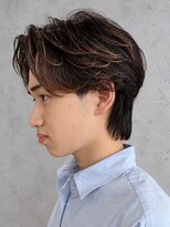 ハイプ マン 藤沢(HYPE MAN)&nbsp;フェザーパーマ毛流れパーマセンターパートニュアンス藤沢