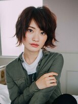 ラシエル 両国店(Laciel)&nbsp;レッド×外ハネショート