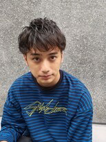 アナ ラーナ(Anna Lanna)&nbsp;irokeメンズウェービーパーマスタイル【奥村北斗】表参道