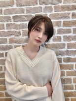 エフユーデー(FUD)&nbsp;美シルエットショート/冬カラー/前髪なしショート