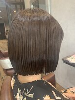 ヘアサロンエム 渋谷店(HAIR SALON M)&nbsp;外ハネボブ/アッシュブラウン/ネオウルフ/デザインカラー