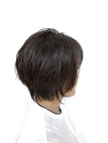 クオリス 上板橋店(QUALIS)&nbsp;前下がりウルフレイヤーシャギー/レイヤーボブ/ダークカラー