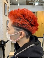 【MITSU】フェードベリーショート×デーモンレッド