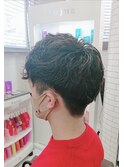 【imus】men's無造作パーマ