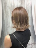 王道!切りっぱなしボブ
