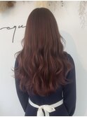 切りっぱなしボブ/エアリーロング/美髪/ピンクブラウン[銀座]