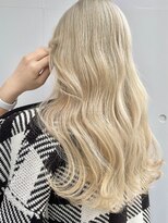 カリーナコークス 原宿 渋谷(Carina COKETH)&nbsp;ダブルカラー/イヤリングカラー/インナーカラー/韓国風/ベージュ