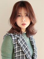 アフロート ギンザ(AFLOAT GINZA)&nbsp;大人可愛い20代30代40代外ハネレイヤーミディアム