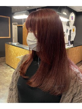 グランツ ヘアーデザイン(GLANZ HAIR DESIGN) れっど