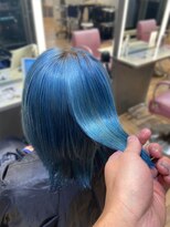 イチイ 巣鴨店(ichii)&nbsp;カット/ダブルカラー/髪質改善/美髪ケア/パステルターコイズ