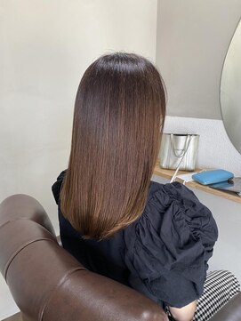 ポンパデュール(Pompadour) グラデーション髪質改善カラー