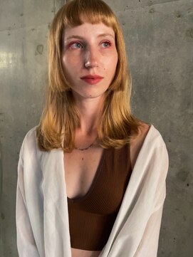 ランド(LAND) ステップカット、ダブルライン、姫カット、オン眉、ベビーバング