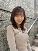 ○ セミディカールシアカラー姫カットダークアッシュ