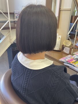 コアフィールフィス(COIFFURE fils) 【見附　今町】ミセス　M3Dトリートメント　キレイめボブ