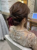 ザザ シンジュク(ZA/ZA shinjuku)&nbsp;結婚式お呼ばれヘア
