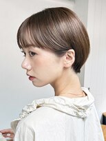 アルバム 池袋(ALBUM)&nbsp;マッシュショートナチュラル_ピンクブラウン_ba484251