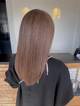 ヴァン カウンシル 王子(VAN COUNCIL) うねり防止 大人綺麗なサラ艶ストレート ハイトーンカラー