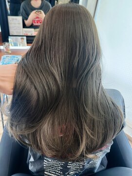 アリスバイアフロート 自由が丘(ALICe by AFLOAT) オリーブベージュ／レイヤーカット/自由が丘