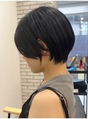 ショートカット/ショートボブ/白髪ぼかし/髪質改善/水天宮