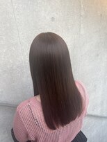 アンド ラ ブランシュ(&.La Blanche)&nbsp;アンブレラカラー/イメチェンヘアスタイル/こなれミディ